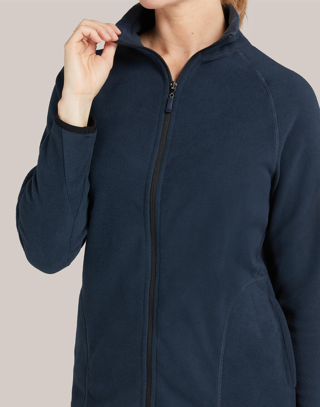 Signature Tagless Microfleece Full Zip Women - Vue 3