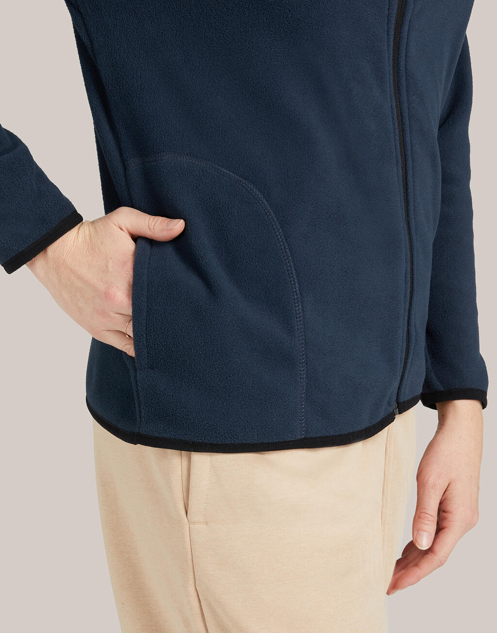 Signature Tagless Microfleece Full Zip Women - Vue 4