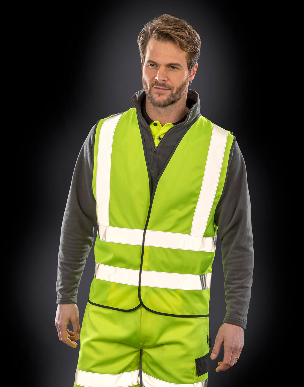 Hi-Vis Motorway Vest - Vue 4