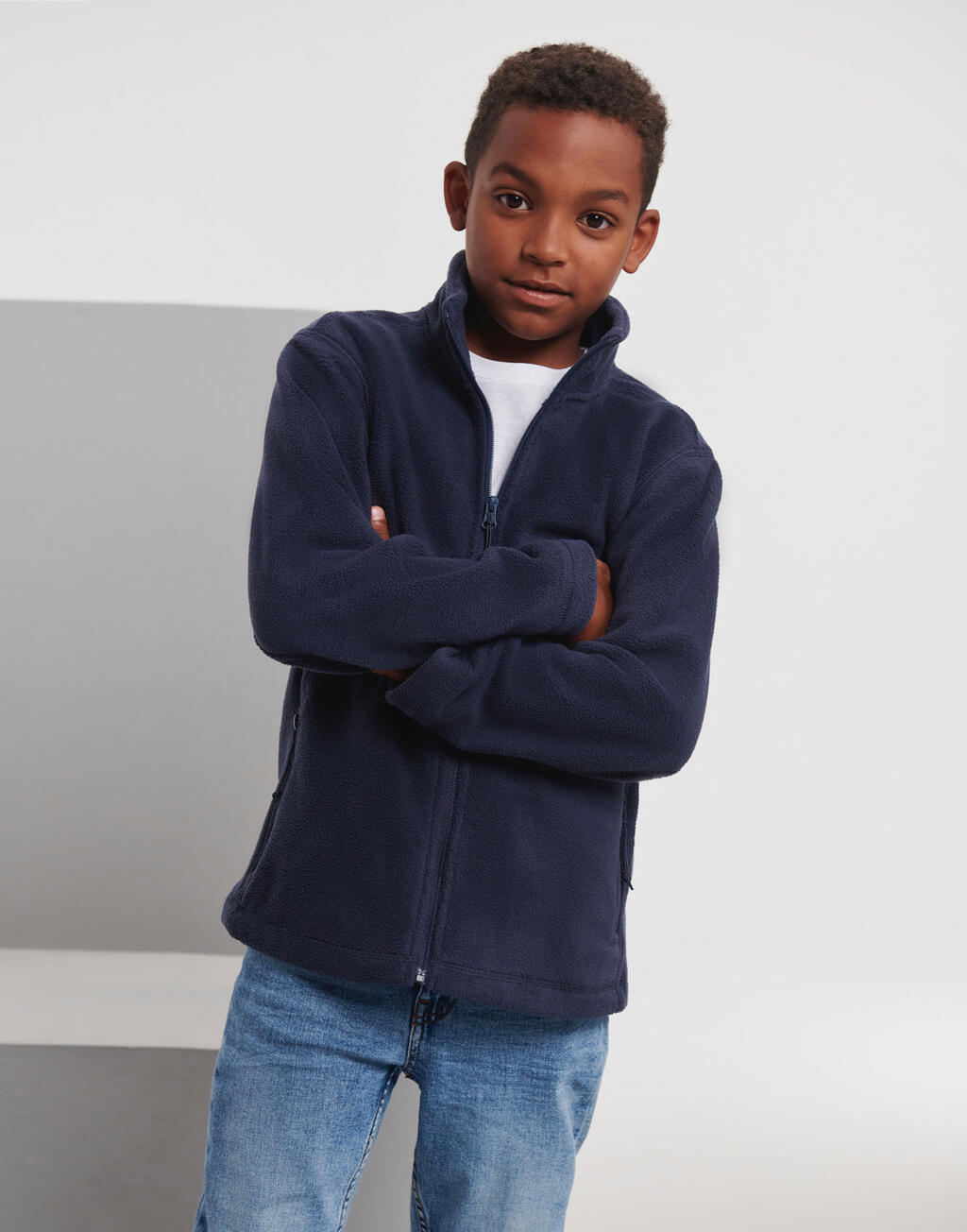 Children’s Full Zip Outdoor Fleece - Vue 2