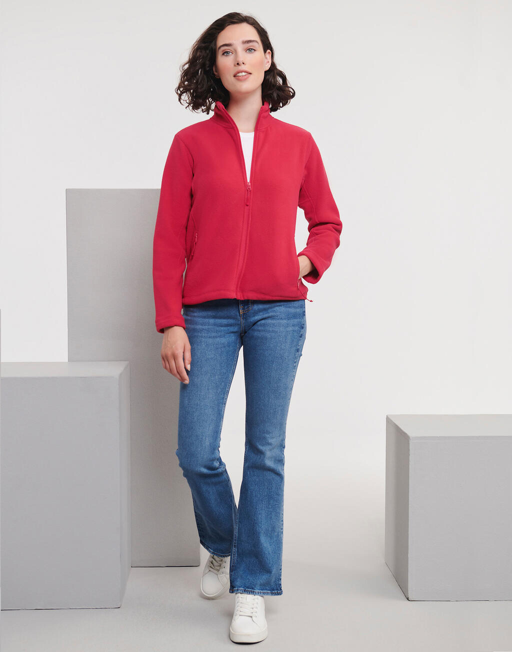 Ladies’ Full Zip Outdour Fleece - Vue 3