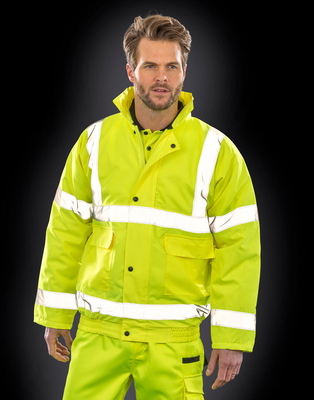 Core Hi-Vis Winter Blouson - Vue 4