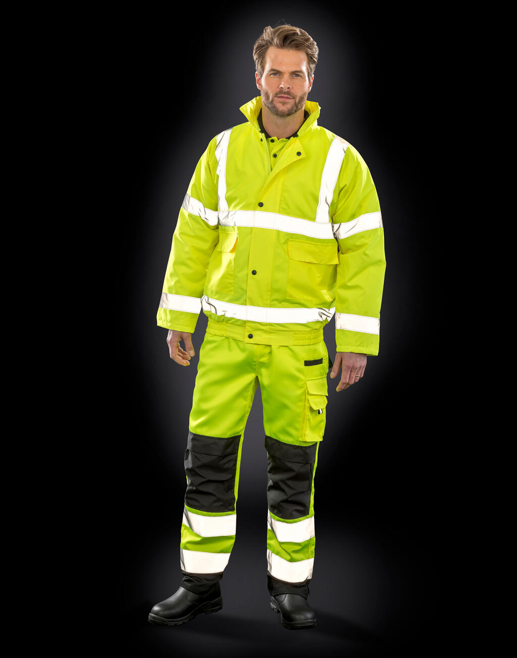 Core Hi-Vis Winter Blouson - Vue 5