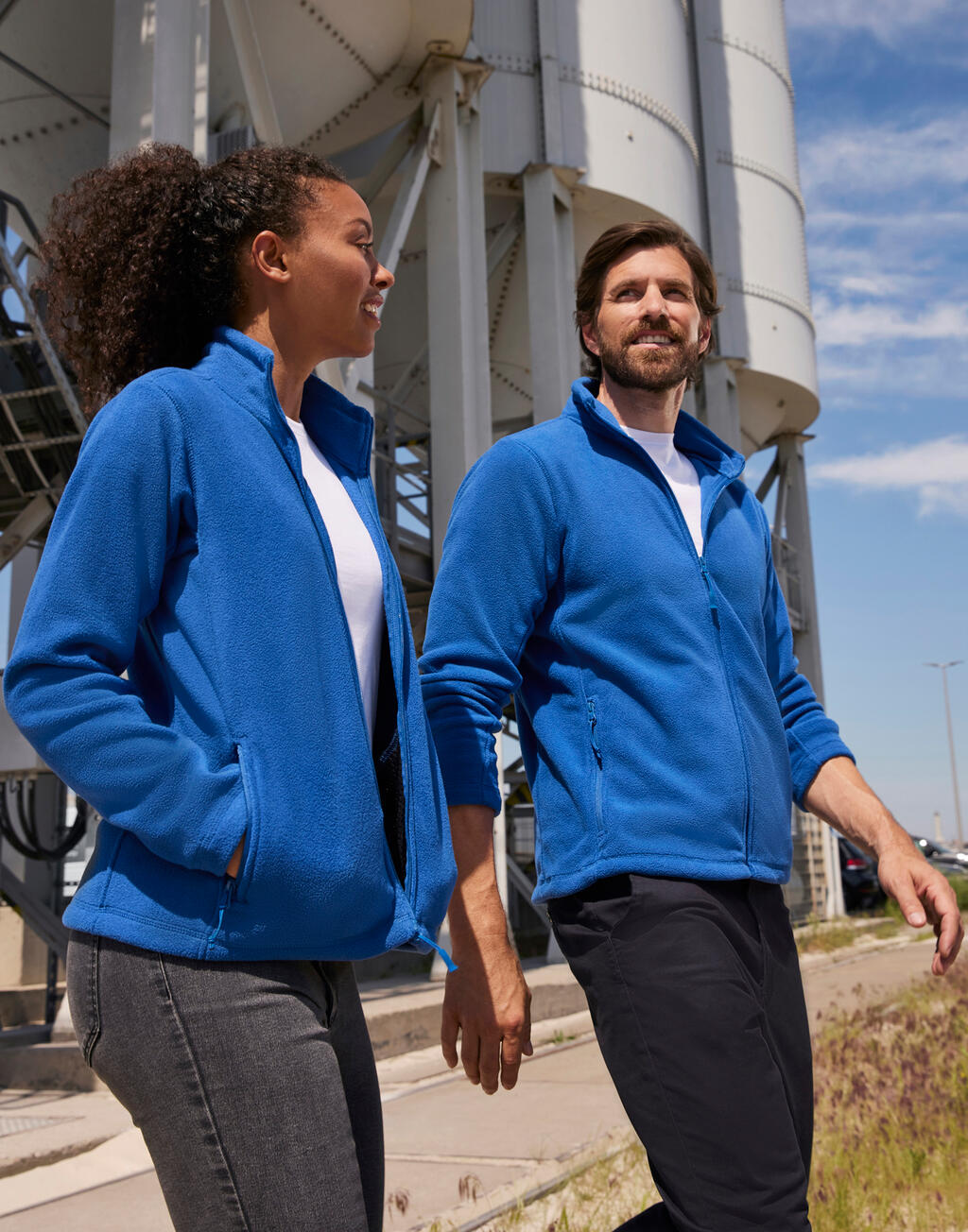 Men's Full Zip Outdoor Fleece - Vue 2