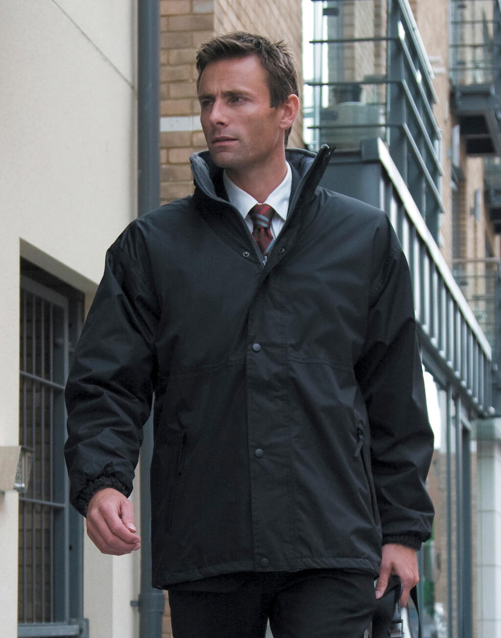 Recycled Fleece Lined Stomdri 4000 Jacket - Vue 2