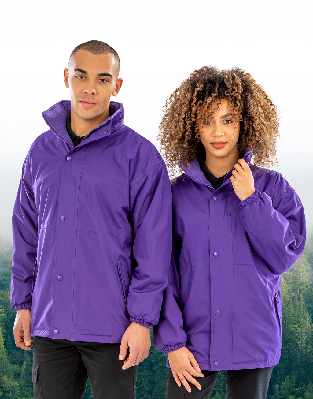 Recycled Fleece Lined Stomdri 4000 Jacket - Vue 4