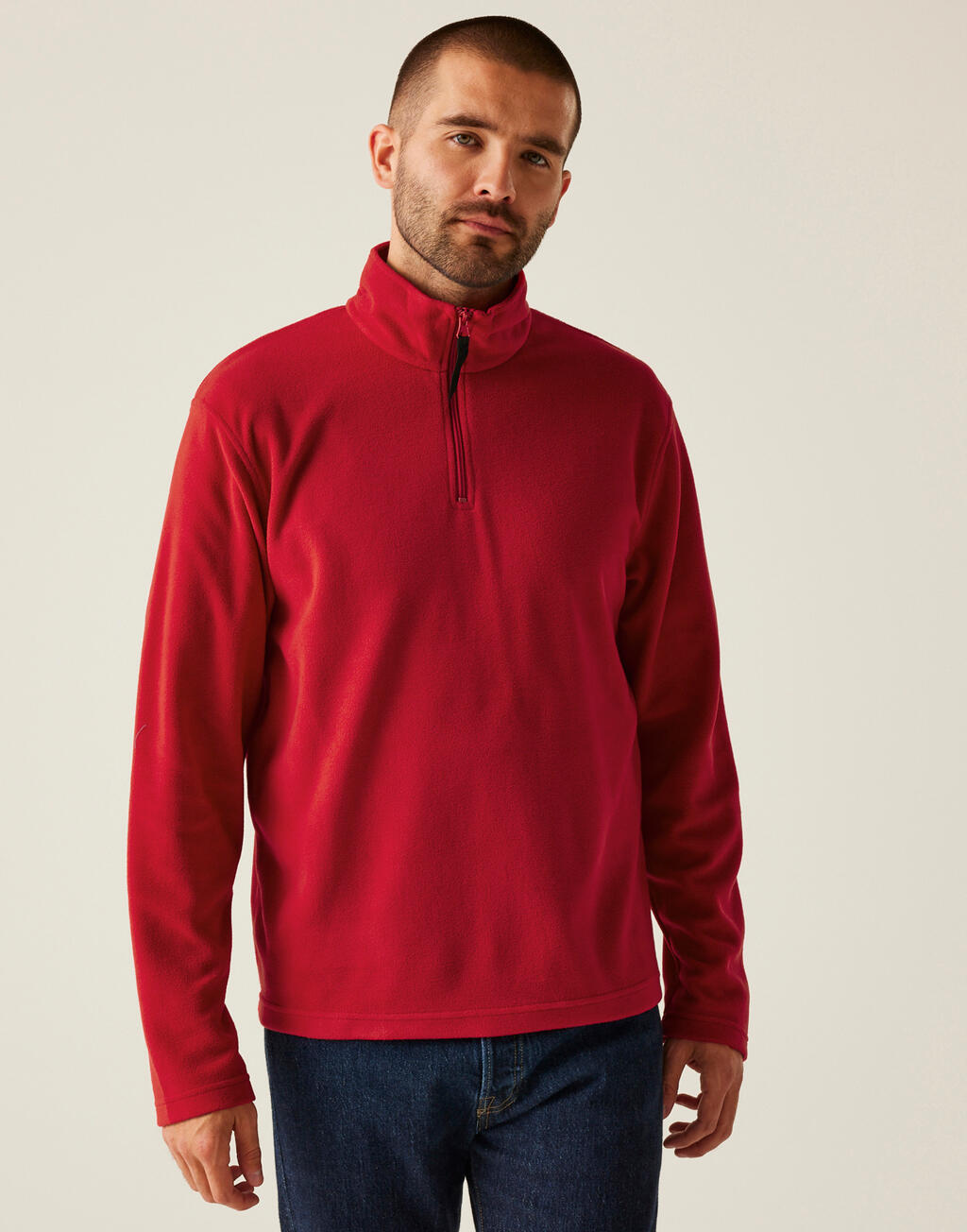 Micro Zip Neck Fleece - Vue 4