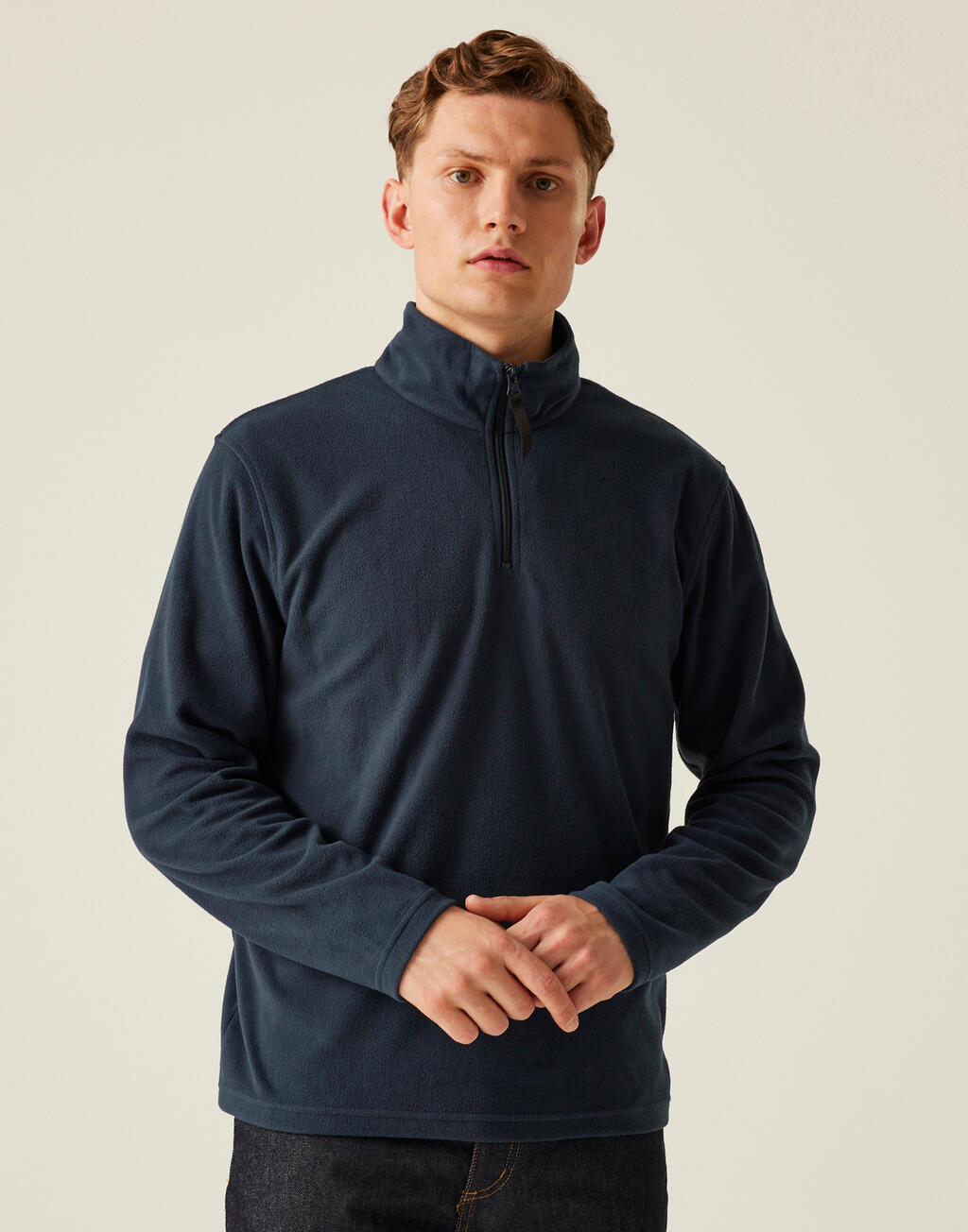 Micro Zip Neck Fleece - Vue 3