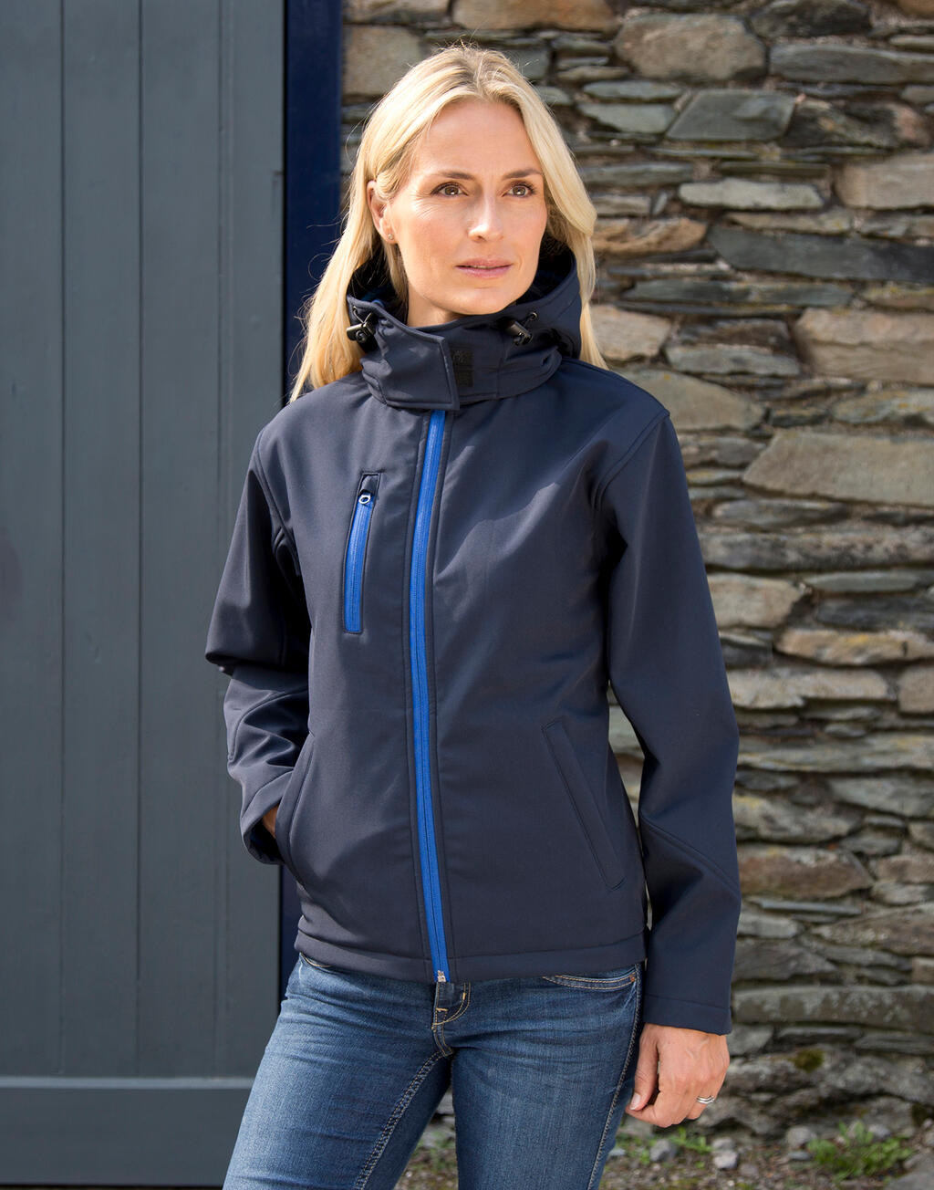 Ladies TX Performance Hooded Softshell Jacket - Vue 3