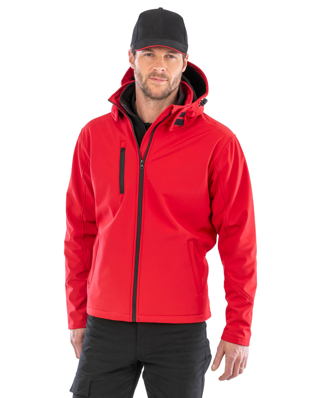 TX Performance Hooded Softshell Jacket - Vue 2