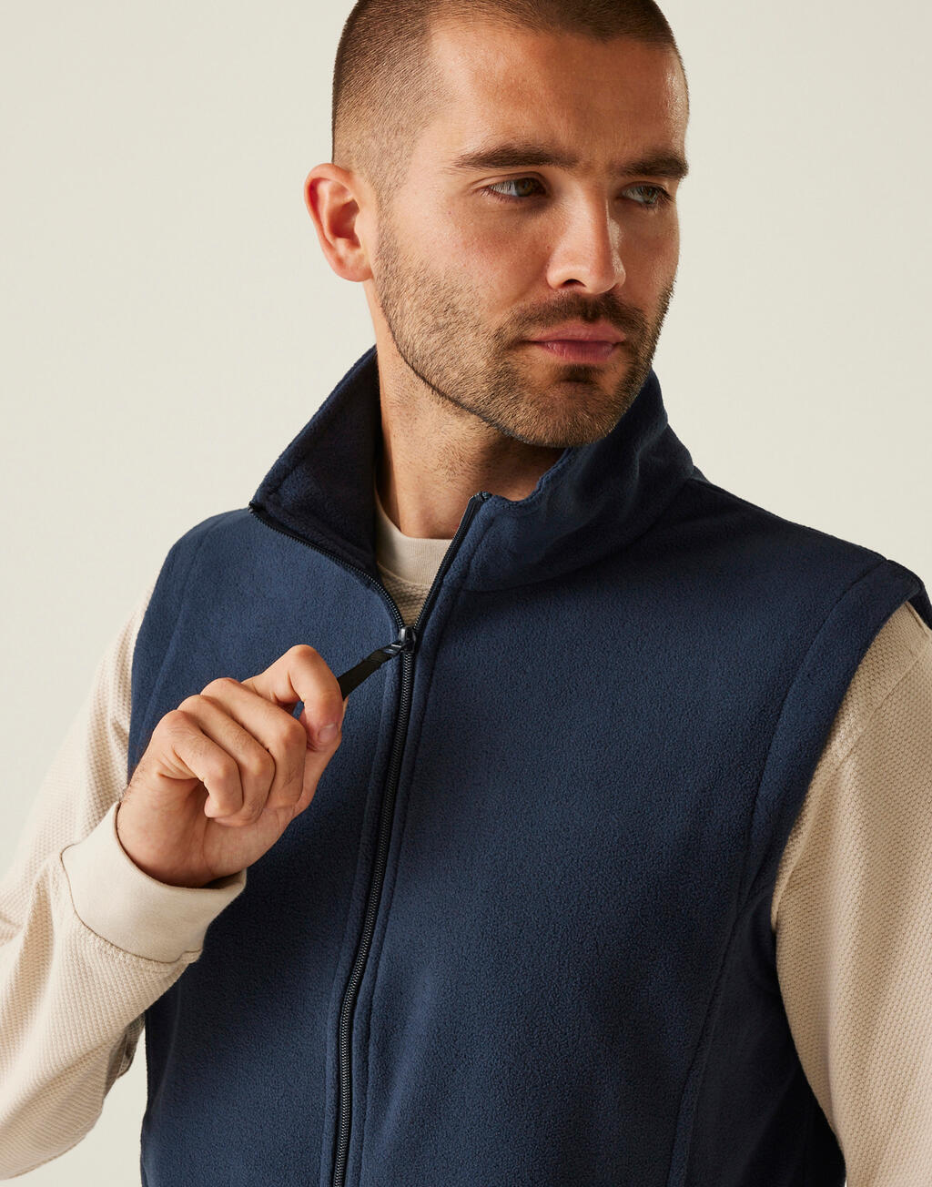 Micro Fleece Bodywarmer - Vue 5