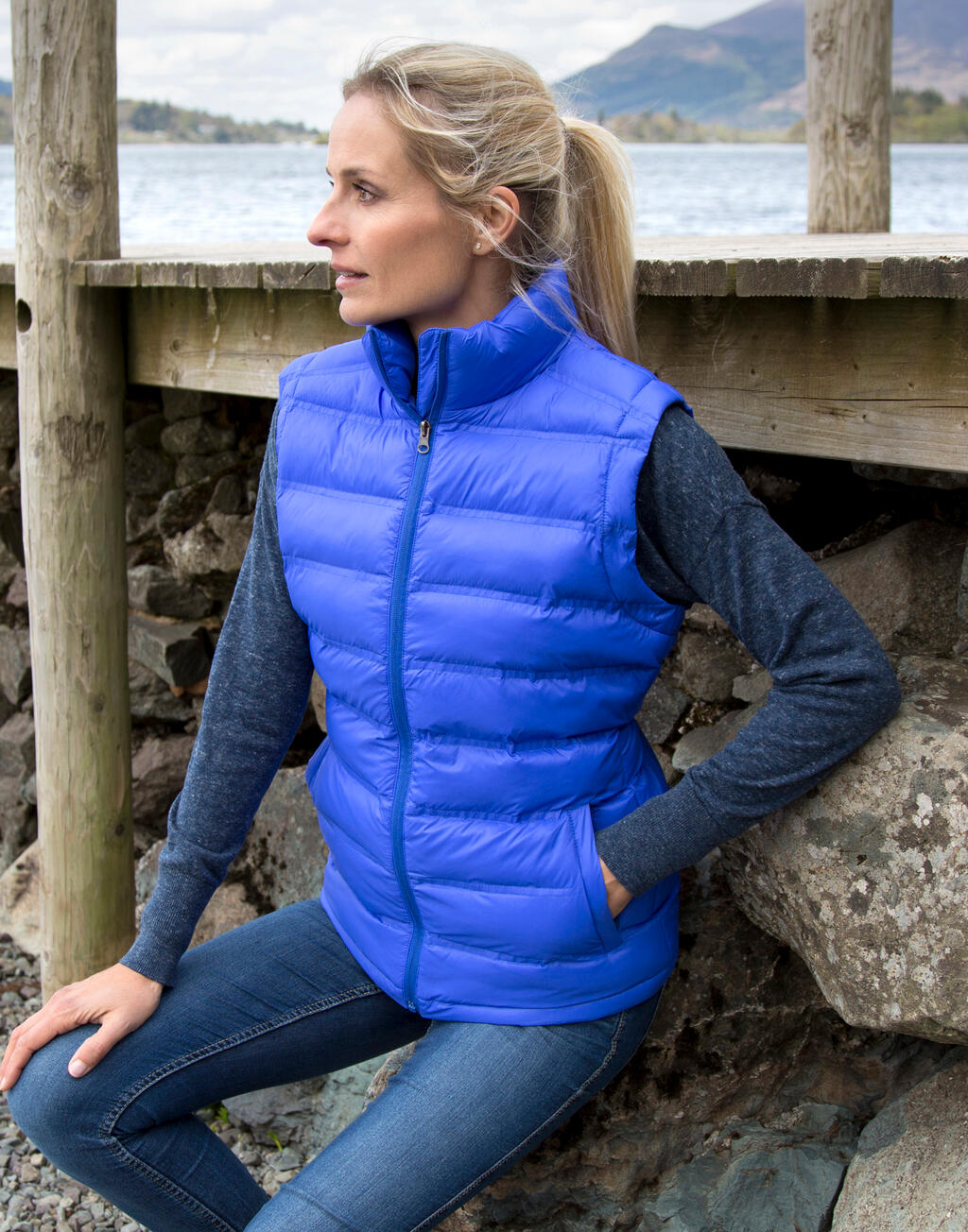 Ladies' Ice Bird Padded Gilet - Vue 4