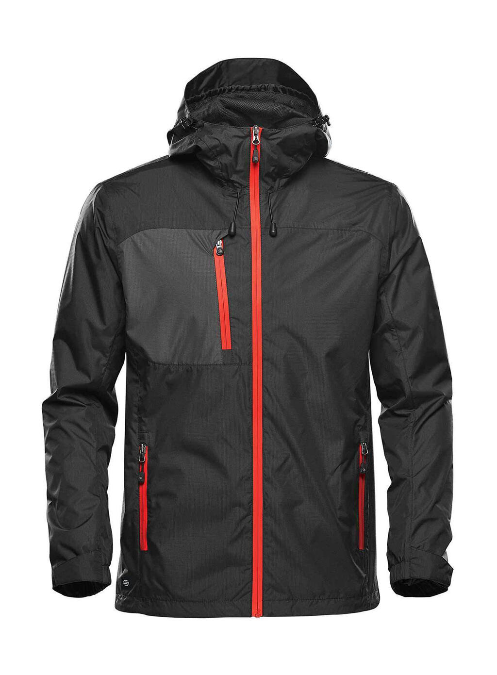 Black/Bright Red