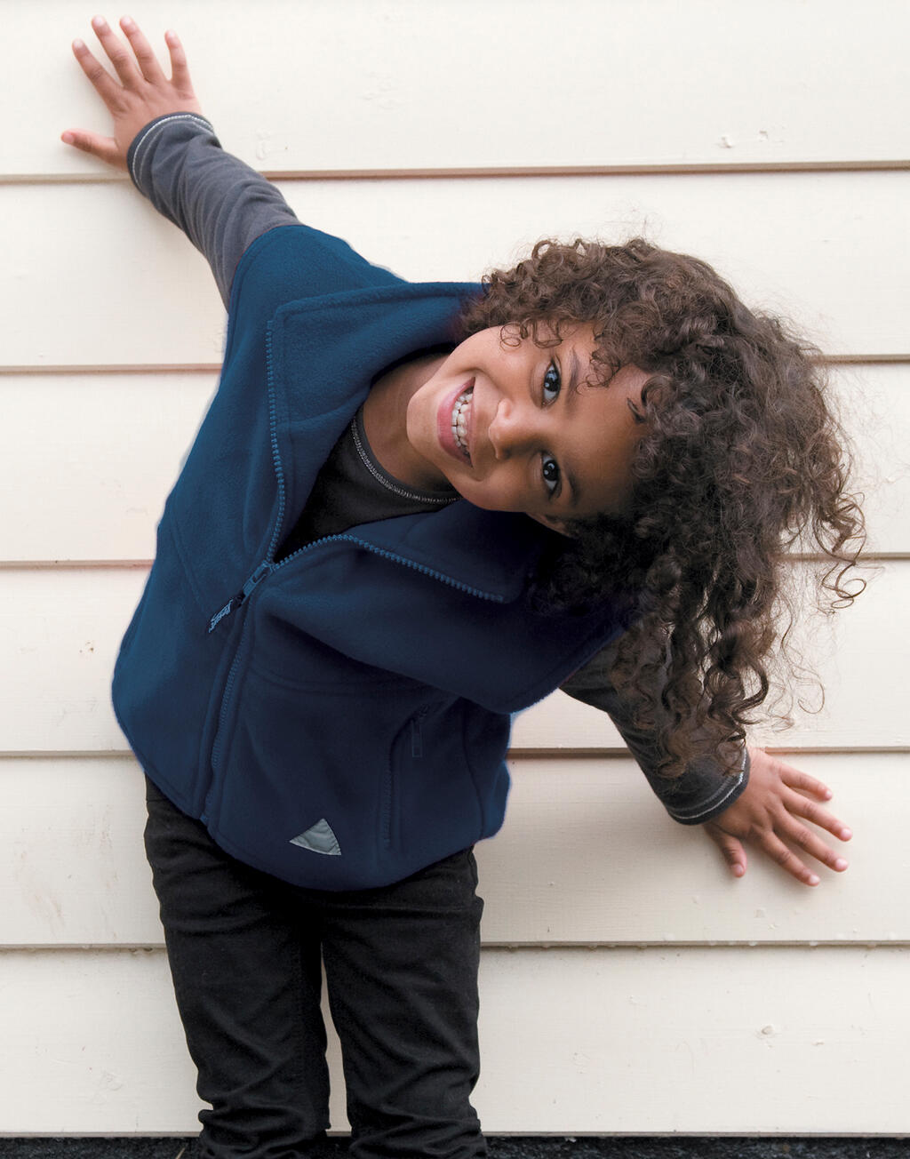 Kids Fleece Bodywarmer - Vue 2