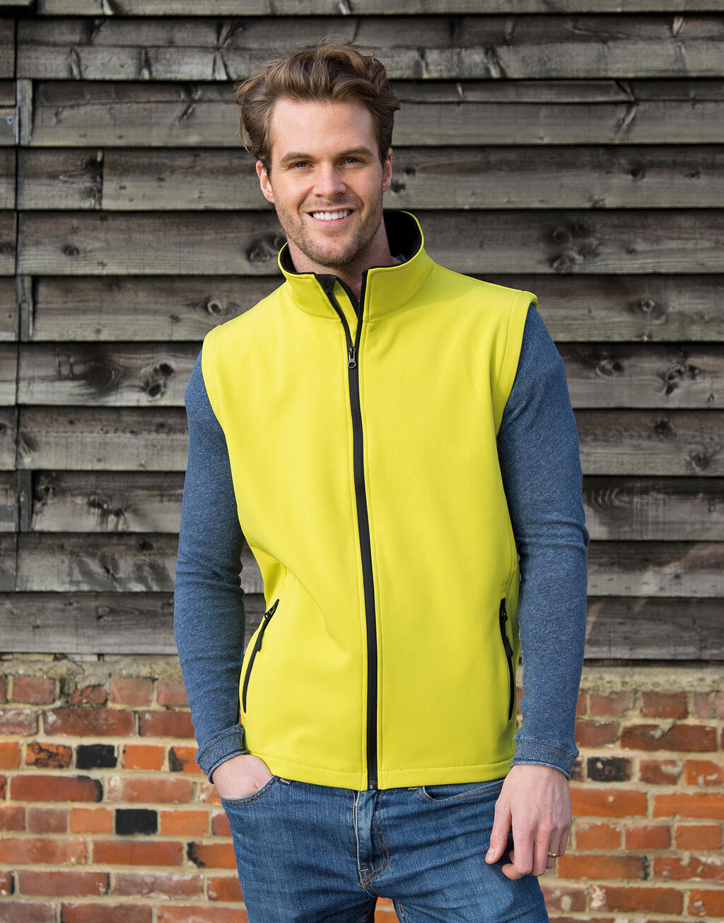 Men's Printable Softshell Bodywarmer - Vue 3