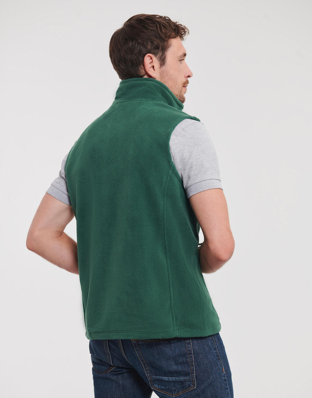 Men's Gilet Outdoor Fleece - Vue 4