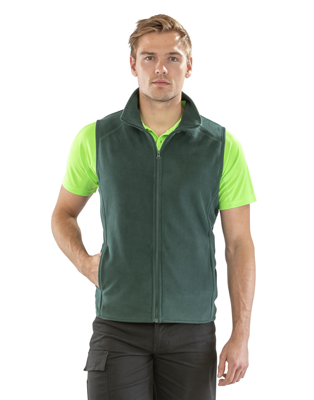 Micro Fleece Gilet - Vue 4