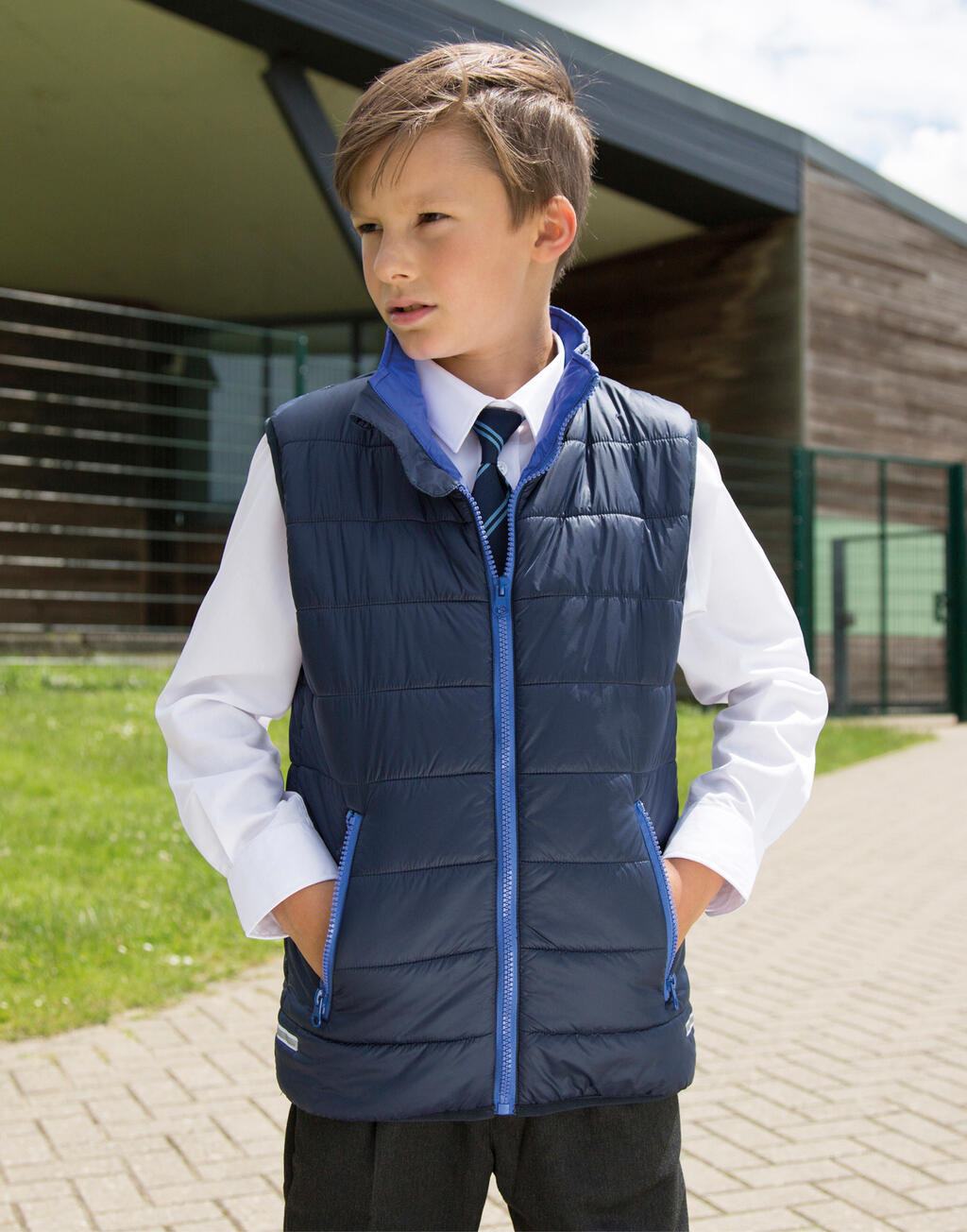 Junior/Youth Padded Bodywarmer - Vue 2