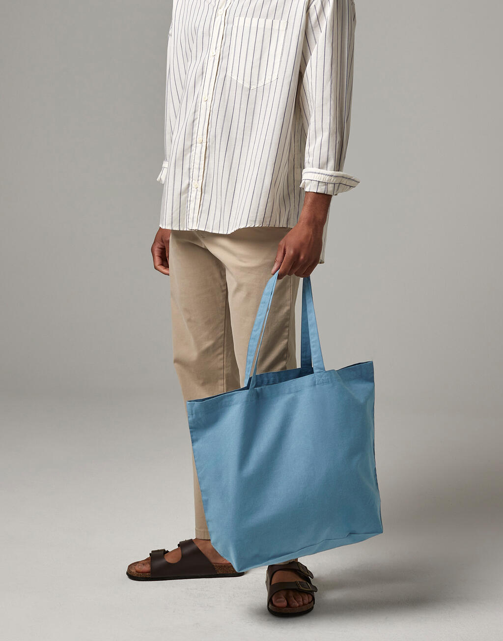 Organic Natural Dyed Maxi Bag for Life - Vue 4