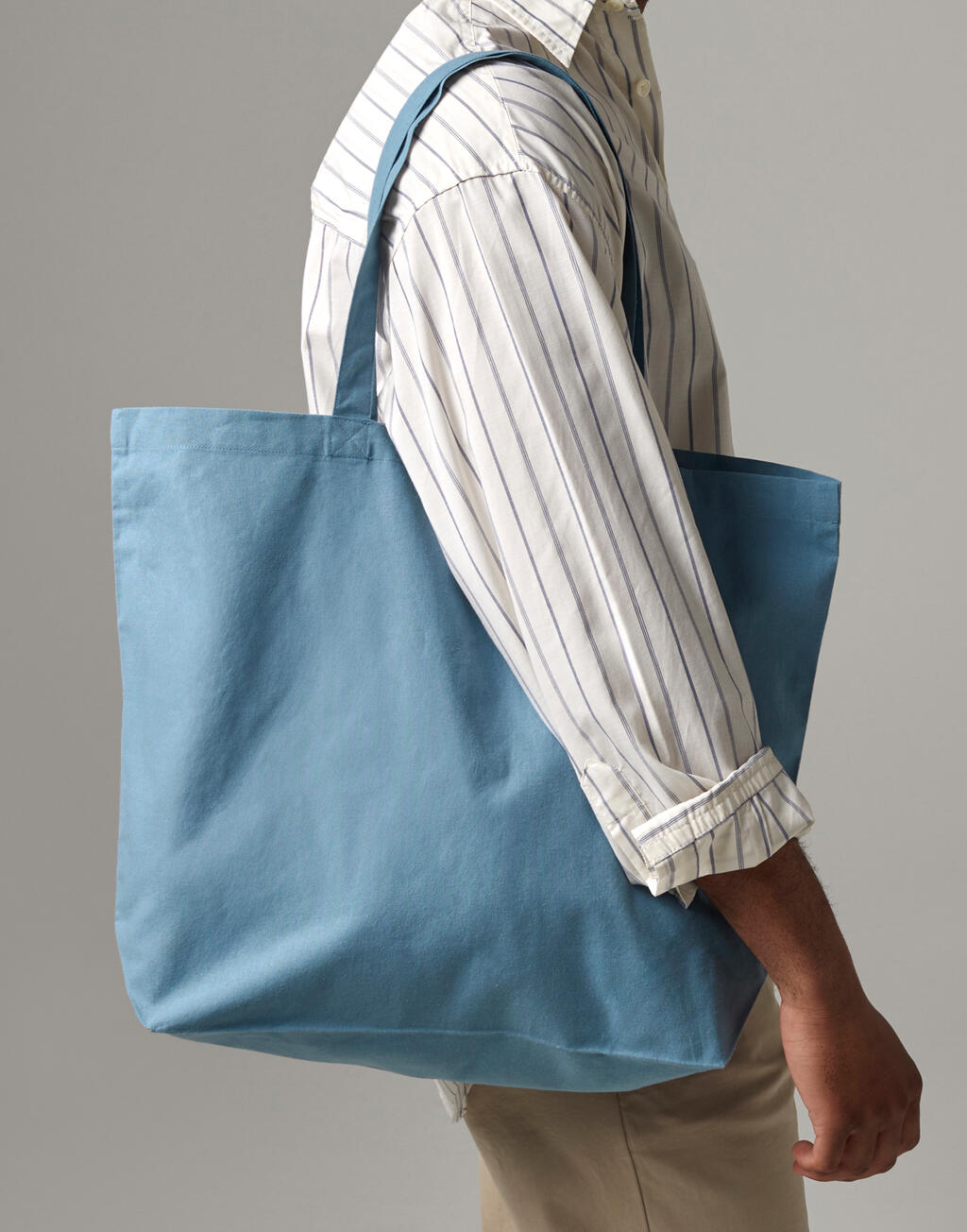 Organic Natural Dyed Maxi Bag for Life - Vue 3