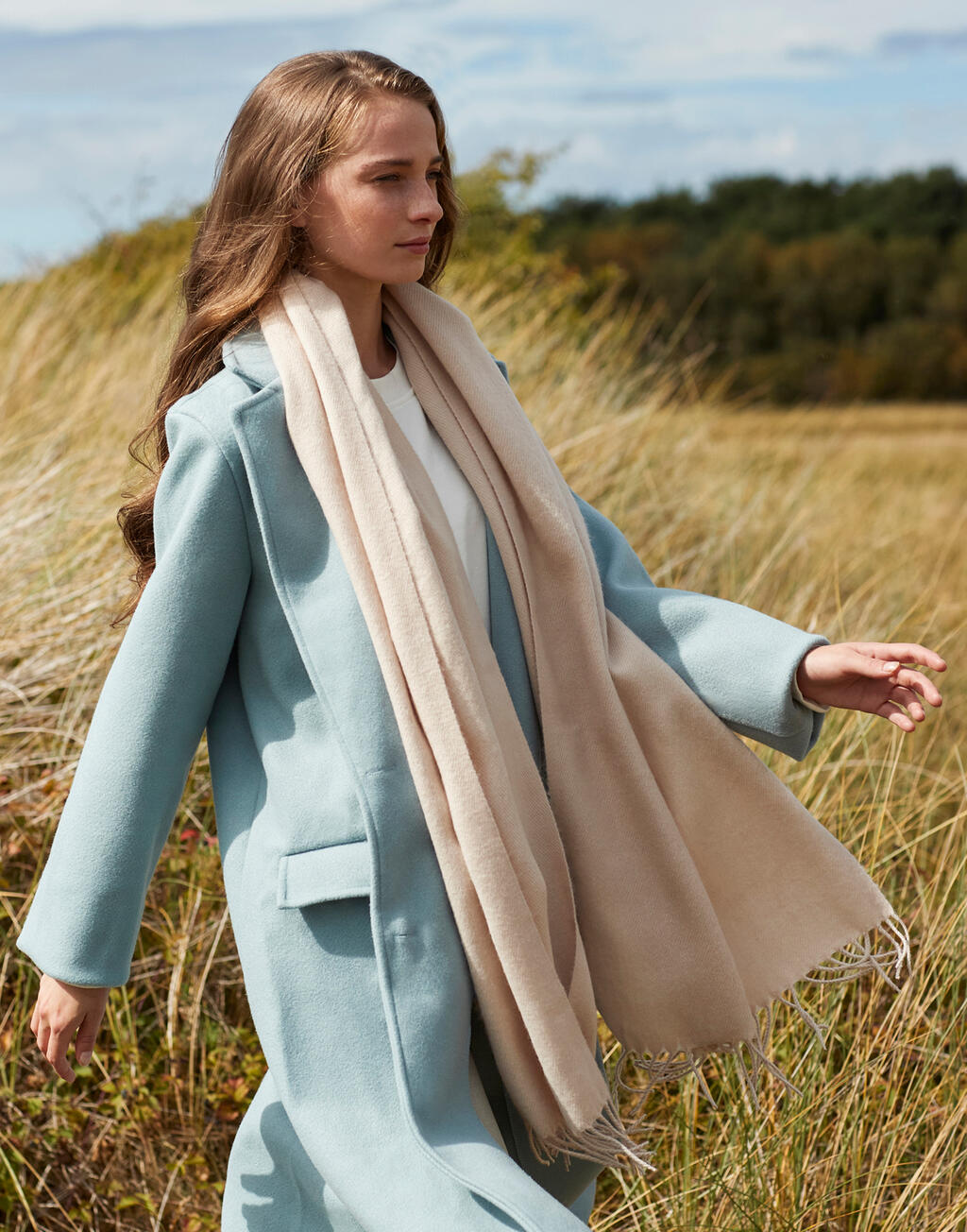 Classic Woven Scarf - Vue 2