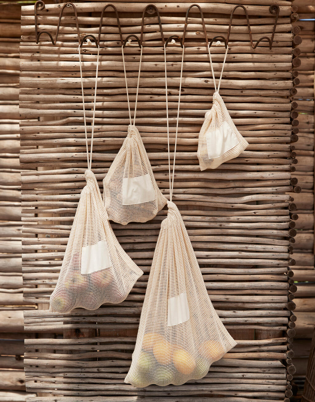 Organic Cotton Mesh Sacks - Vue 3