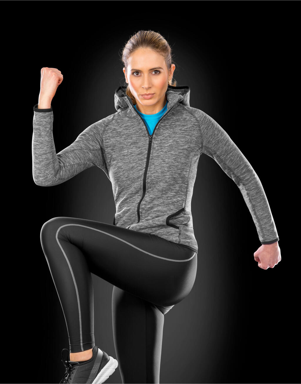 Women's Microfleece Hoodi - Vue 3