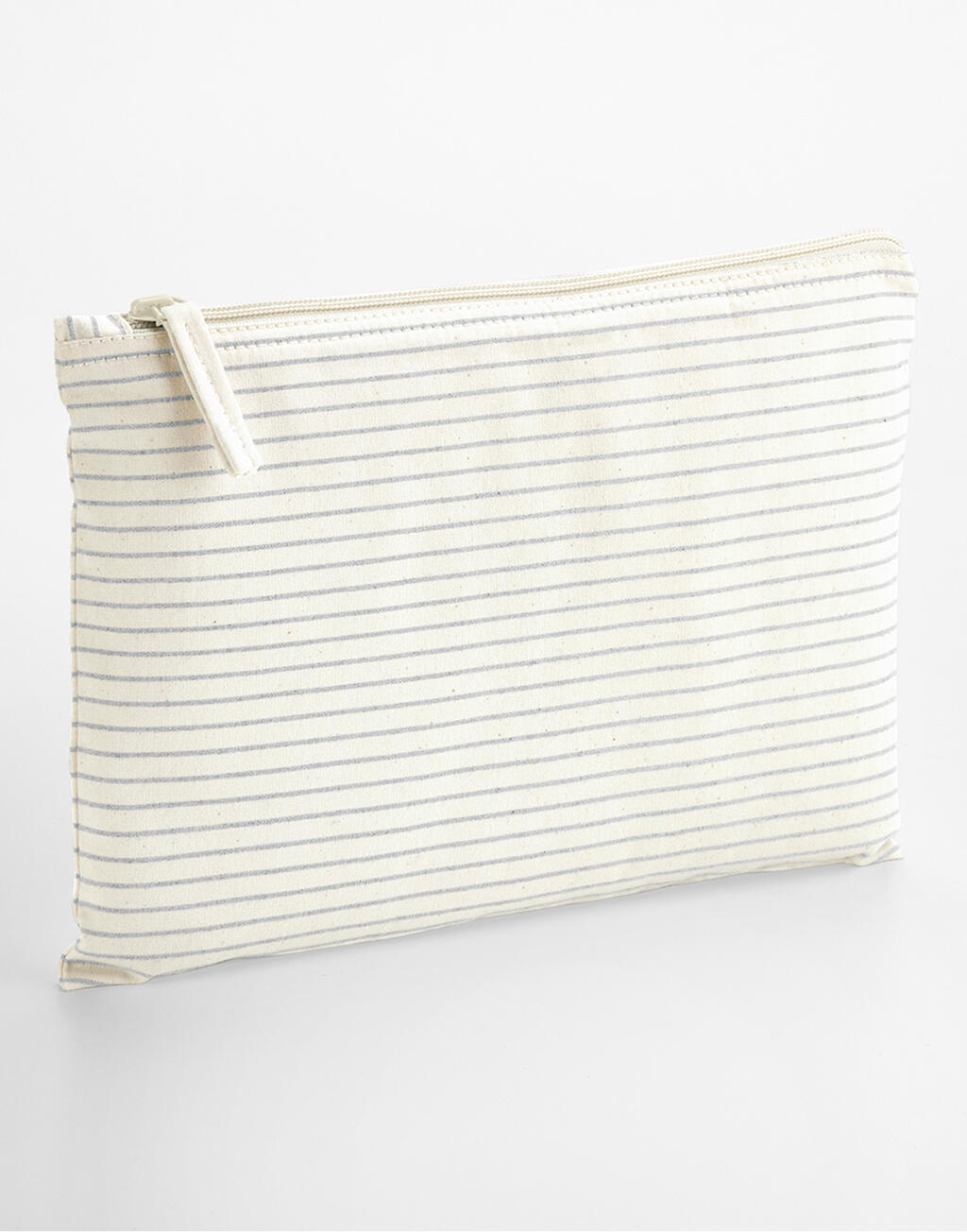 Striped Organic Cotton Accessory Pouch - Vue 4