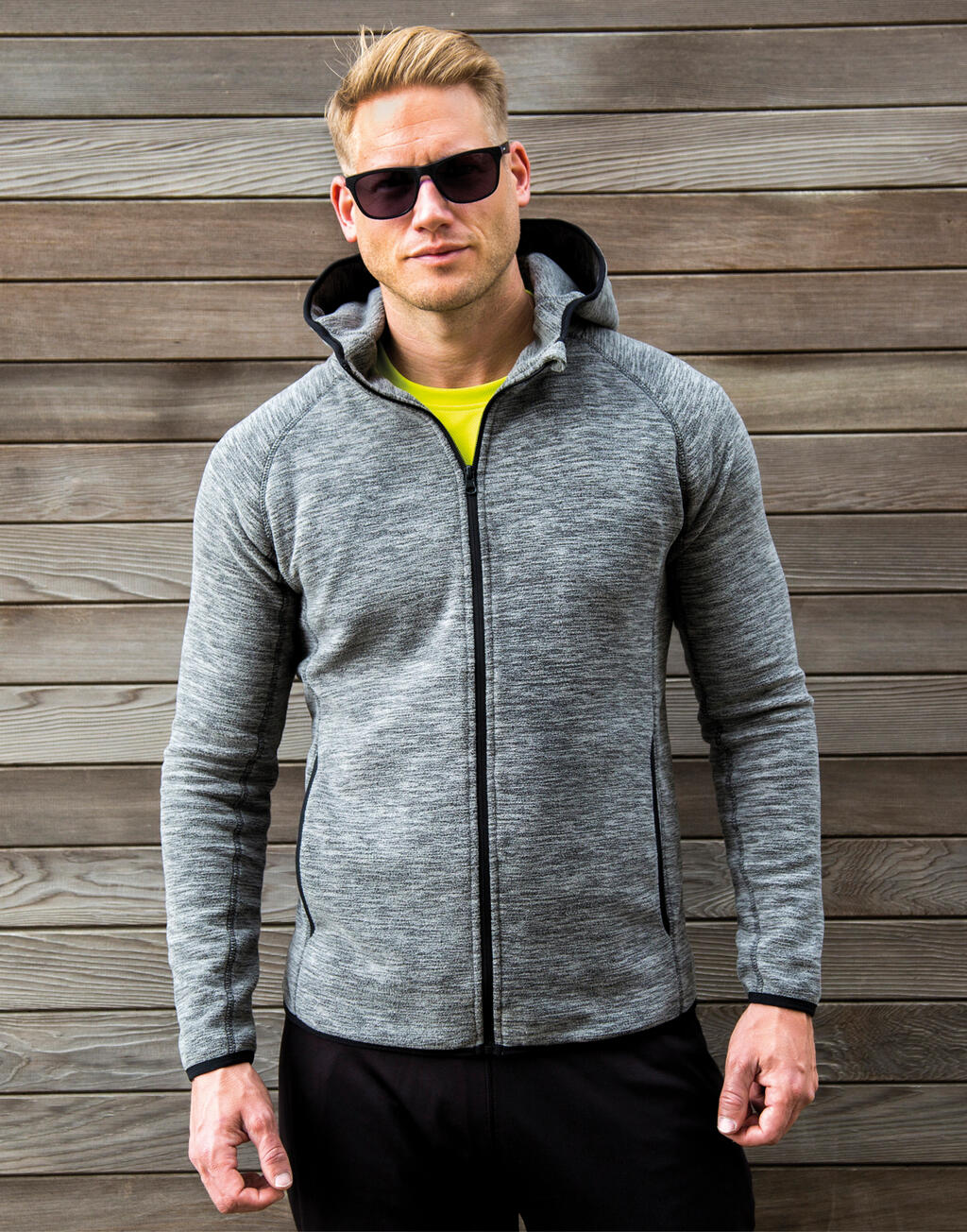 Men's Microfleece Hoodi - Vue 2