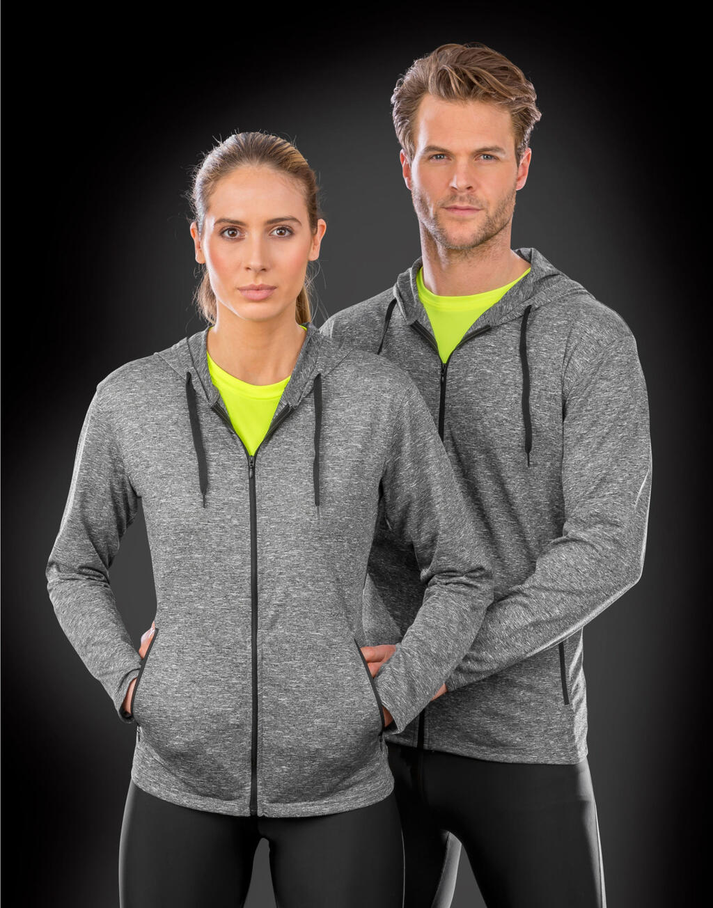 Women's Hooded Tee-Jacket - Vue 5