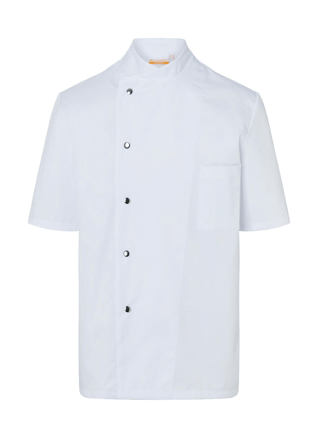 Chef Jacket Gustav Short Sleeve - Vue 2