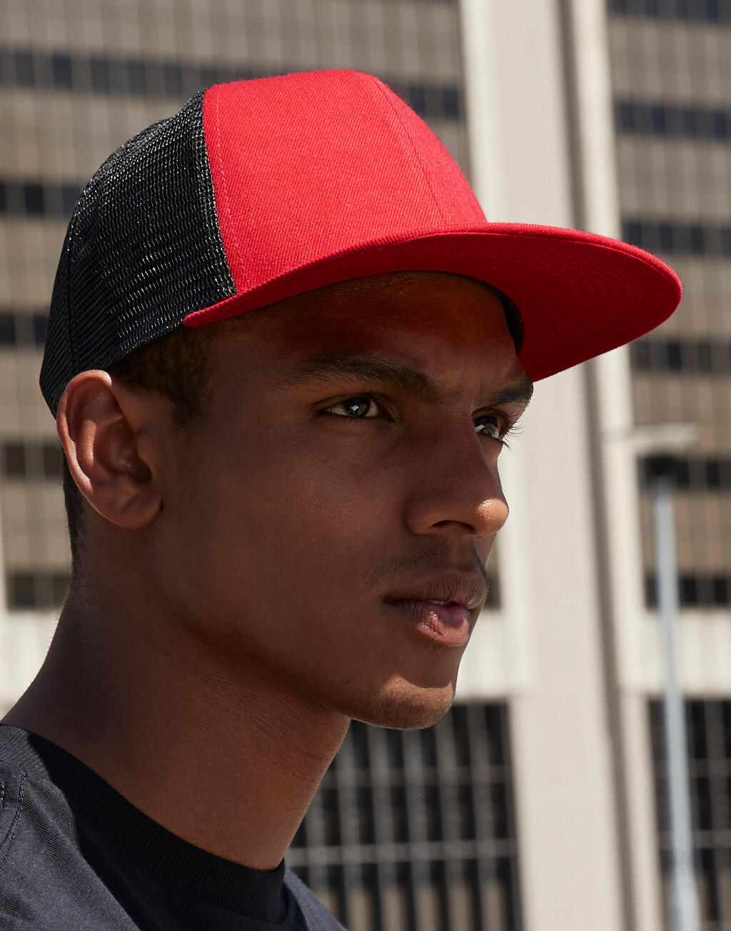 Original Flat Peak 6 Panel Trucker - Vue 2