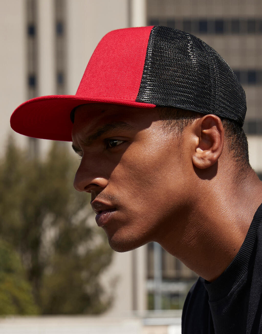 Original Flat Peak 6 Panel Trucker - Vue 4