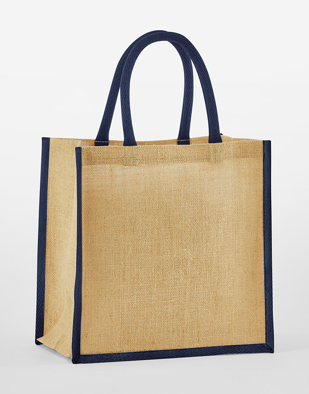 Natural Starched Jute Mini Gift Bag - Vue 3