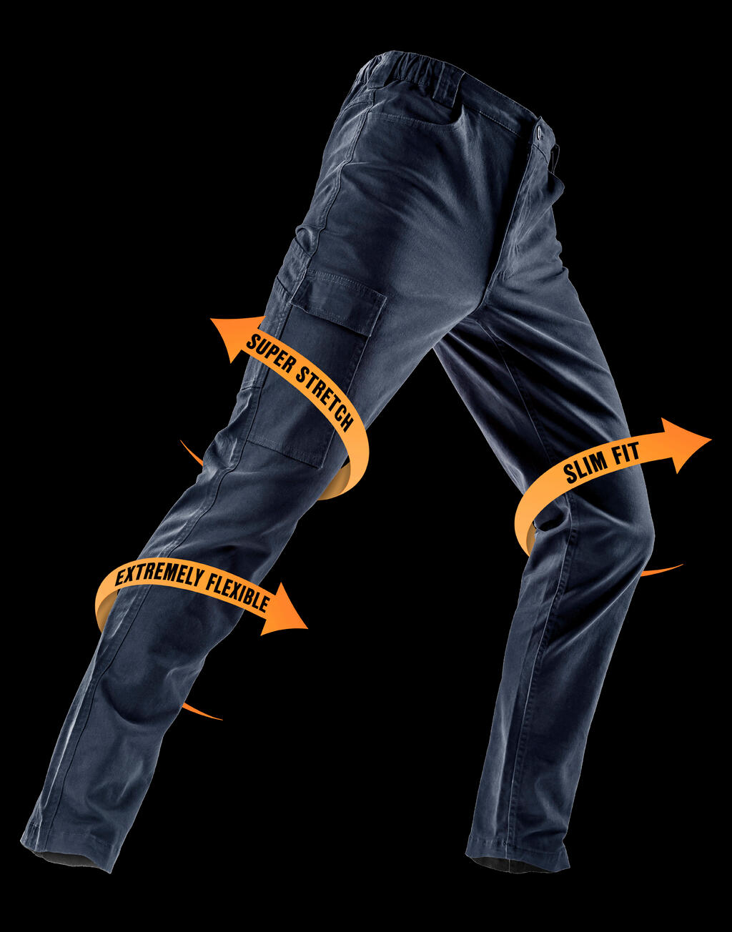 Super Stretch Slim Chino - Vue 3