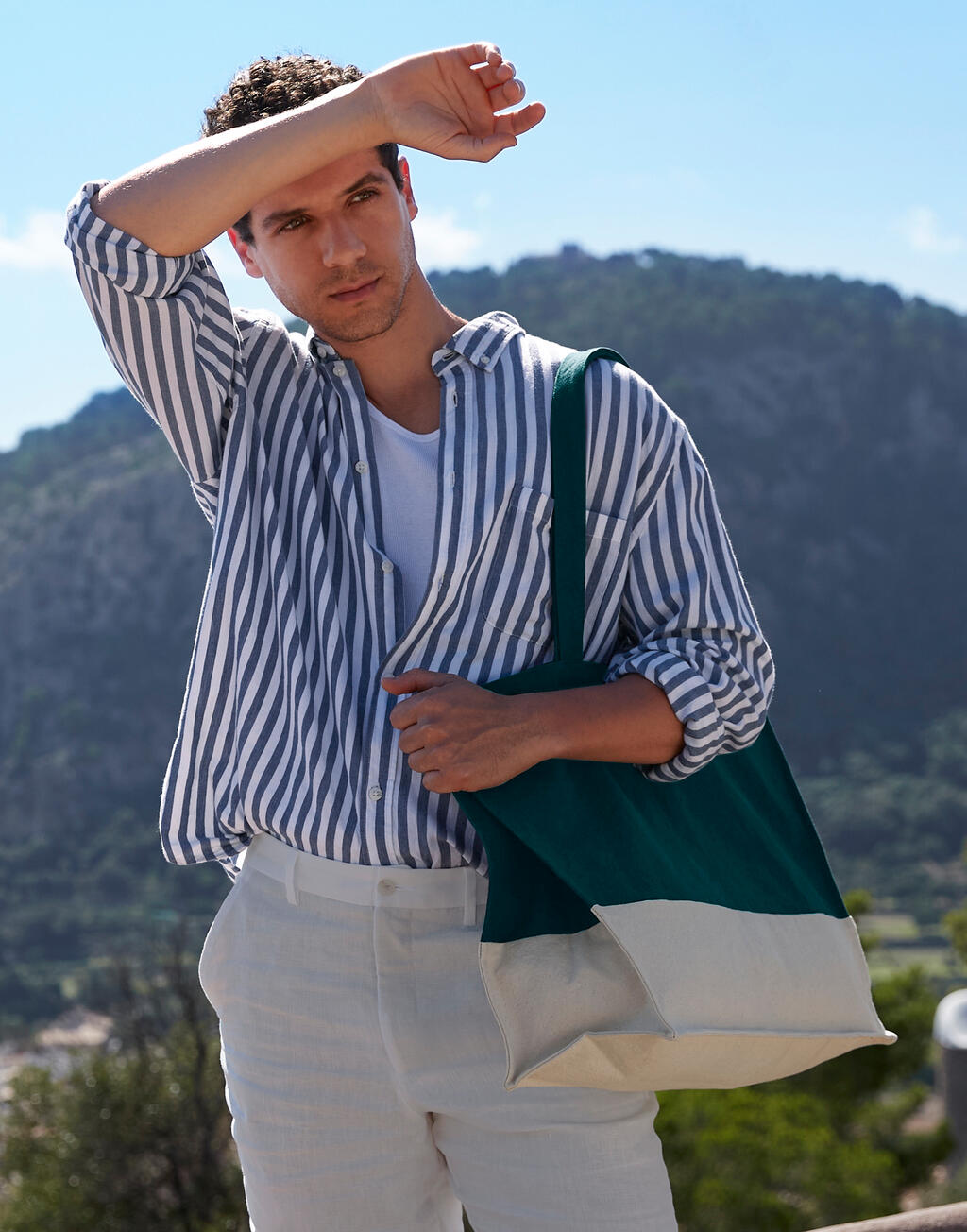 EarthAware® Organic Contrast Shopper - Vue 2