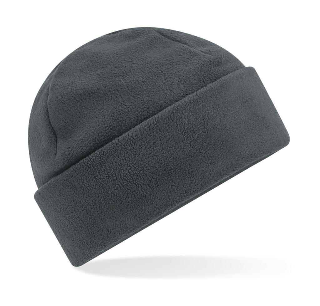 Recycled Fleece Cuffed Beanie - Vue 5
