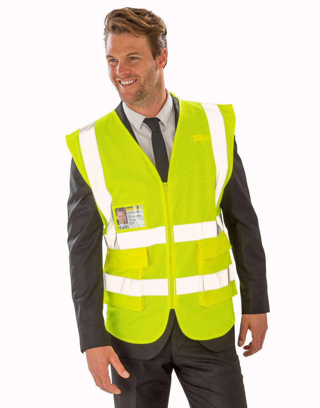 Executive Cool Mesh Safety Vest - Vue 5