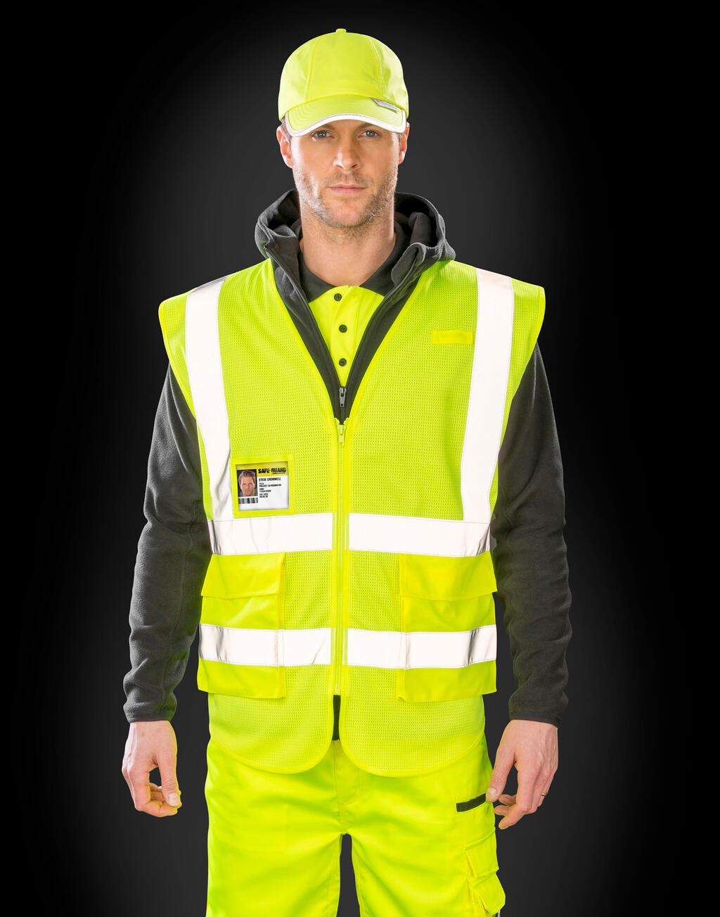 Executive Cool Mesh Safety Vest - Vue 4