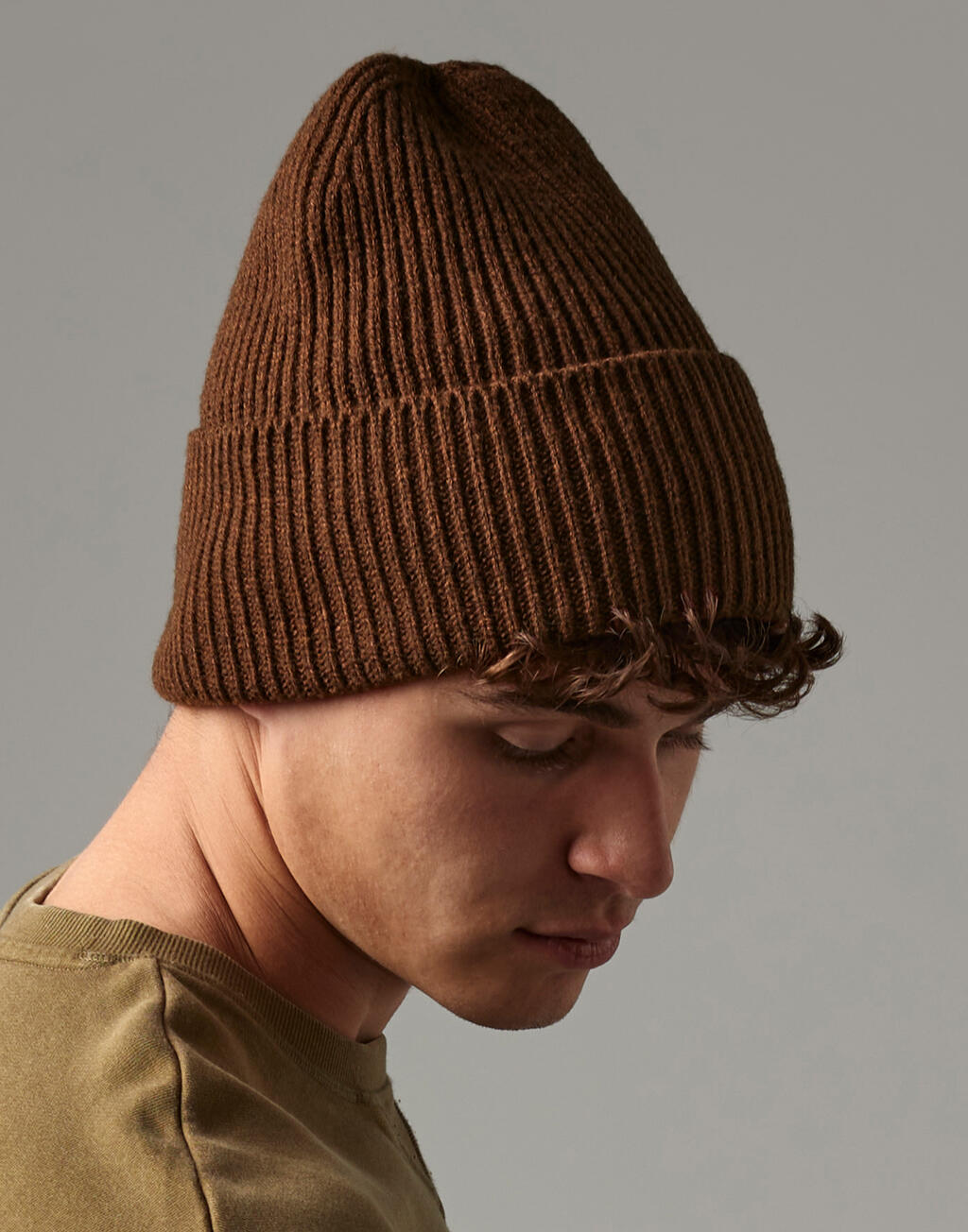 Oversized Cuffed Beanie - Vue 4