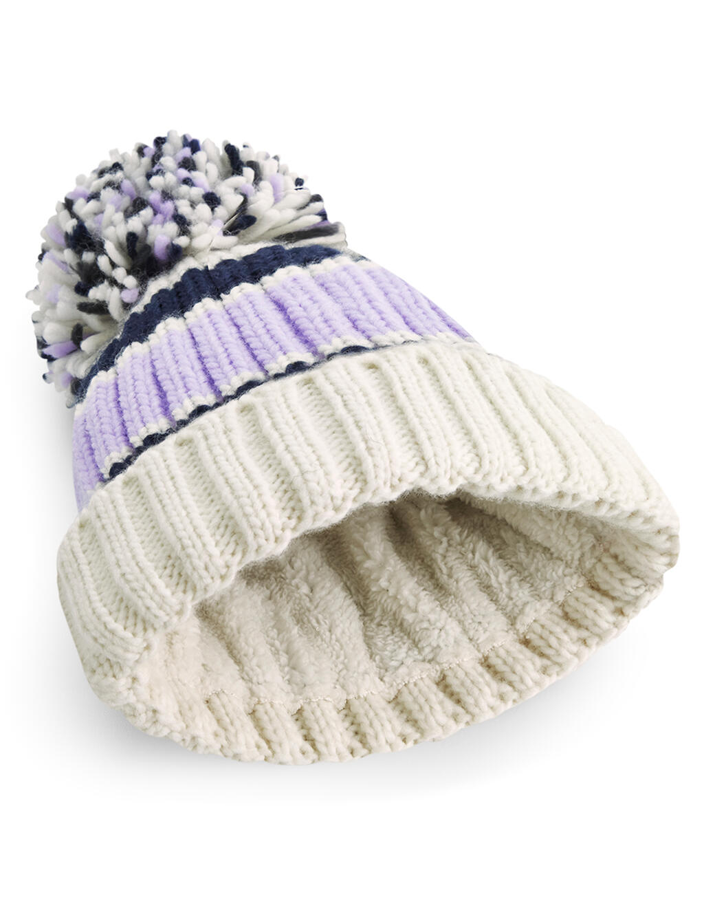 Hygge Striped Beanie - Vue 5