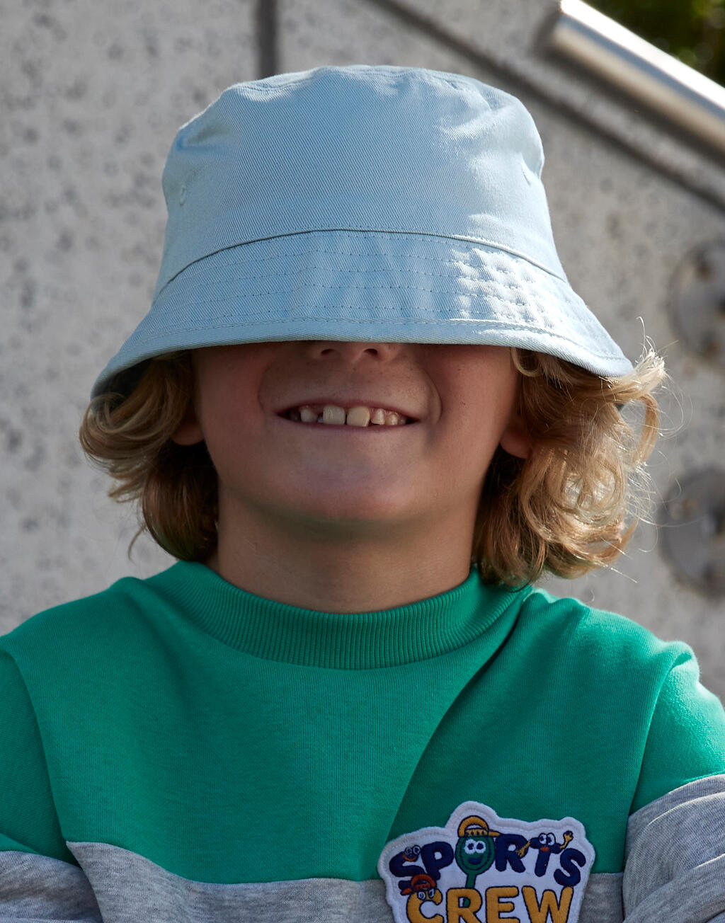 Junior Organic Cotton Bucket Hat - Vue 2