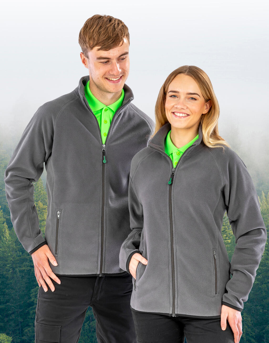 Recycled Fleece Polarthermic Jacket - Vue 2