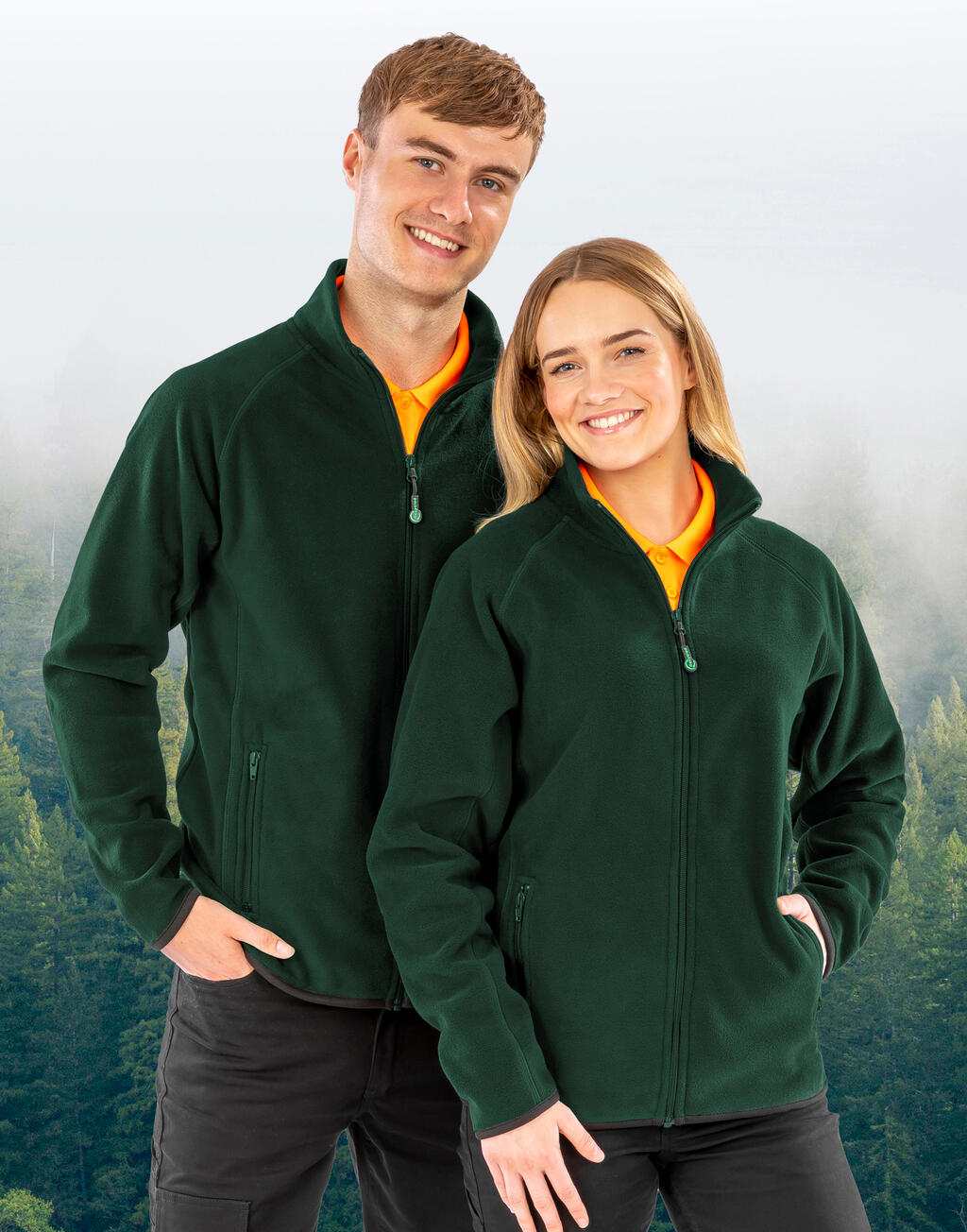 Recycled Fleece Polarthermic Jacket - Vue 4