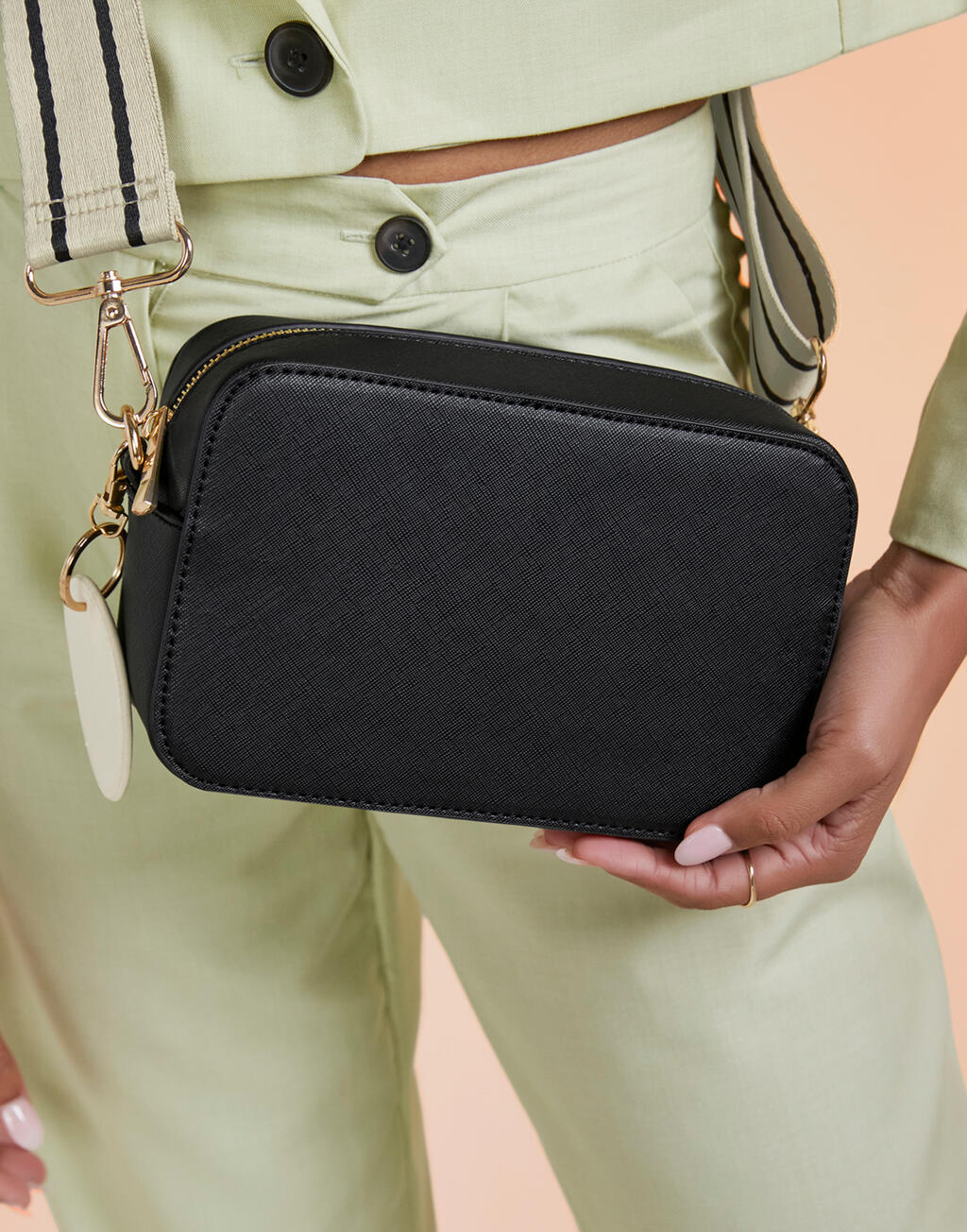 Boutique Structured Cross Body Bag - Vue 2