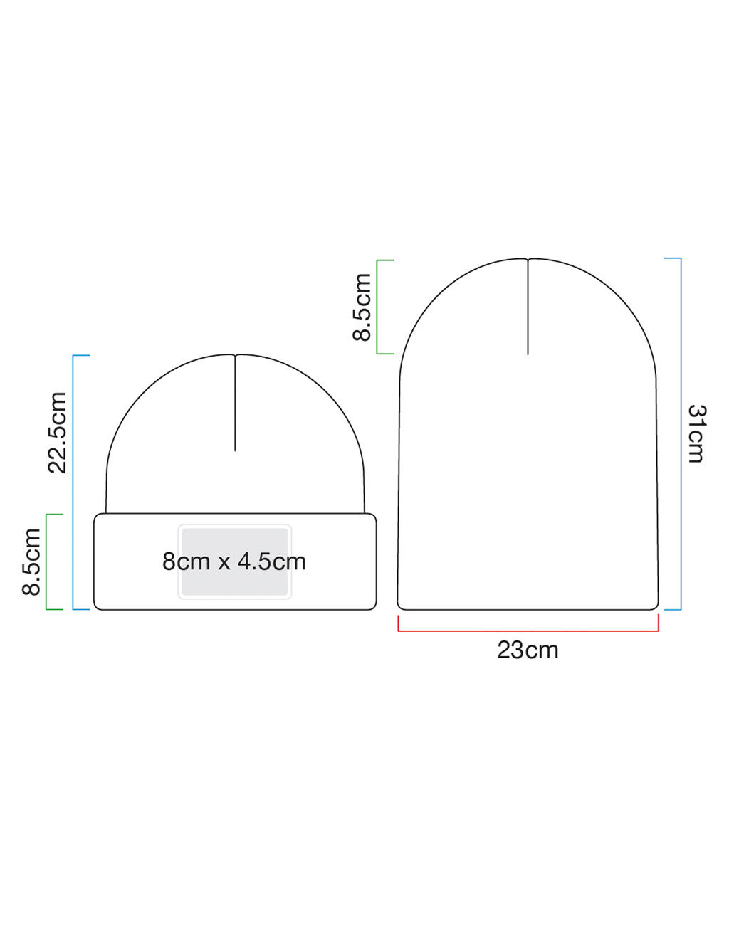 Removable Patch Thinsulate™ Beanie - Vue 2