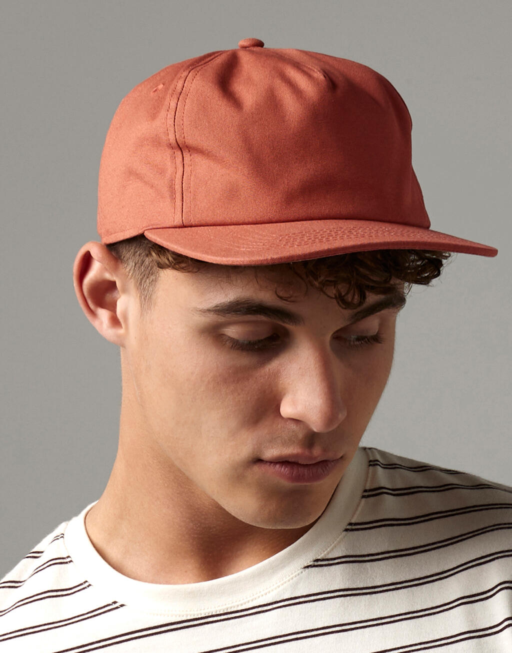 Organic Cotton Unstructured 5 Panel Cap - Vue 4