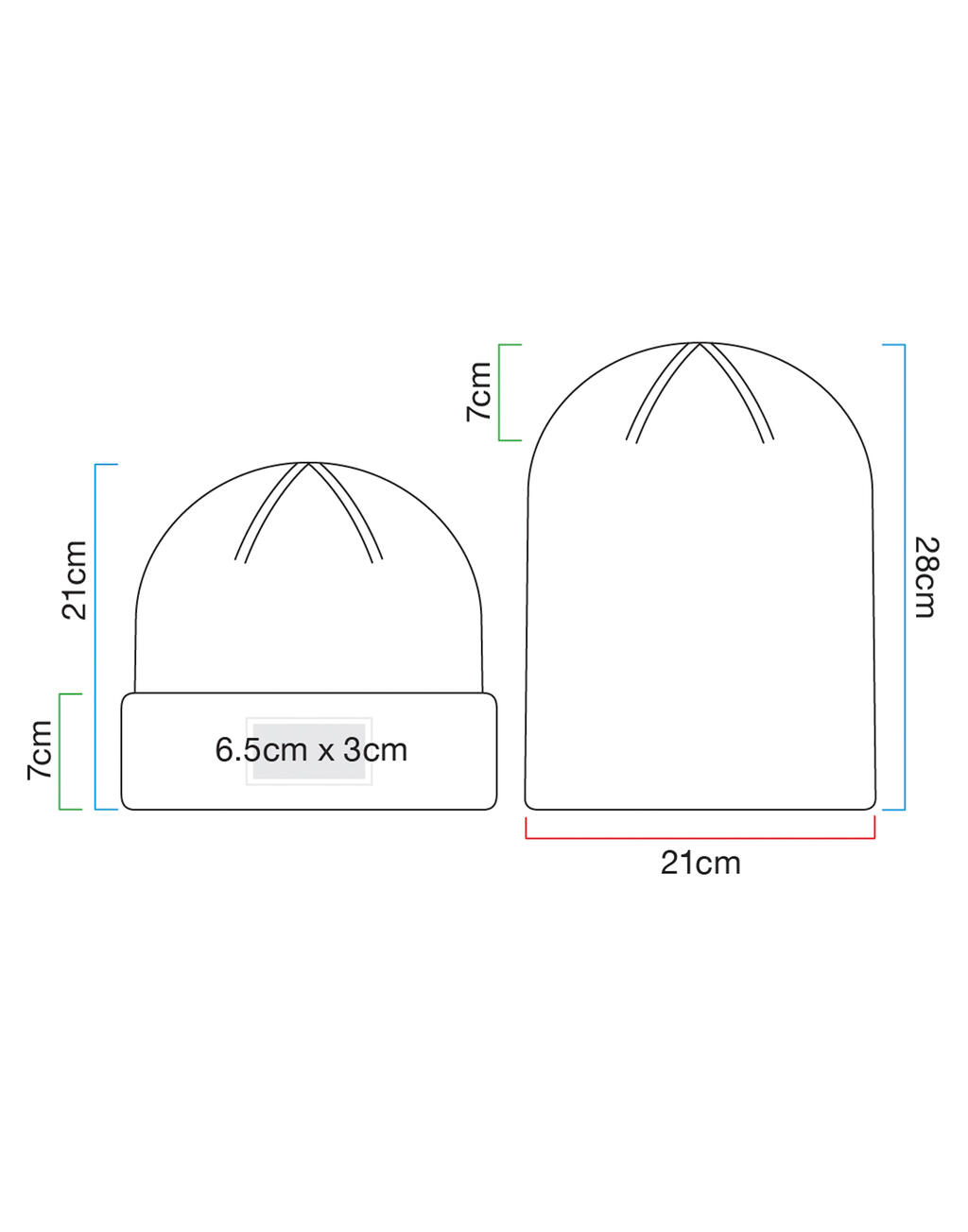 Fashion Patch Beanie - Vue 5
