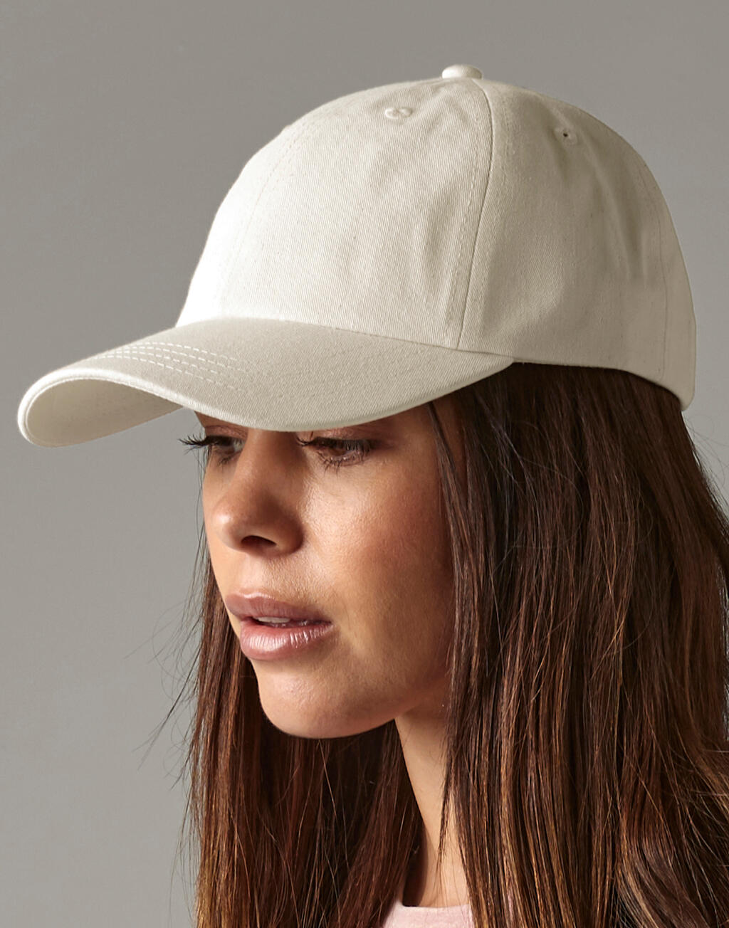 Organic Cotton 6 Panel Dad Cap - Vue 2