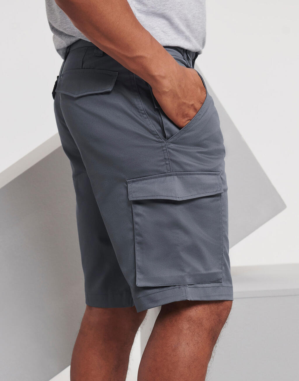 Twill Workwear Shorts - Vue 2
